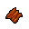 half-digested piece of meat