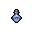 small flask of eyedrops