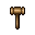 wooden hammer